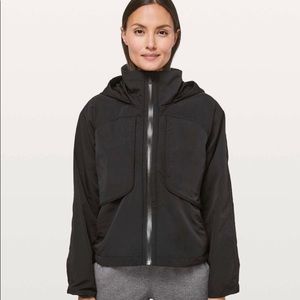 Lululemon Always Effortless Black Rain Jacket
